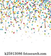 falling confetti endless falling confetti endless