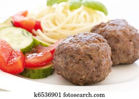 Meatballs with Spaghetti