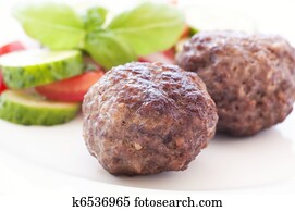 Meatballs with Vegetable