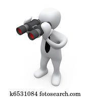 seing gjennom kikkerter