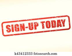 sign up today text buffered sign up today text buffered