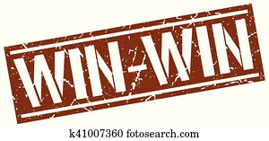 Win Win Stamp Win Win 広場 グランジ 印 Win Win クリップアート 切り張り イラスト 絵画 集 K Fotosearch