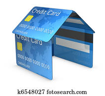 credit card house credit card house