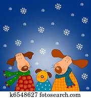 Dogs - Cartoon characters Dogs - Cartoon characters