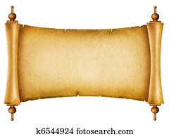 Old paper texture. Antique background scroll for text on white Old paper texture. Antique background scroll for text on white