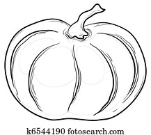Pumpkin, contours Pumpkin, contours