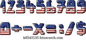 ארהב, מספרים