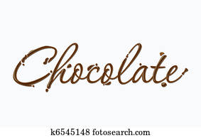 שוקולד, טקסט