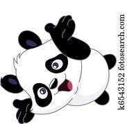 שמח, תינוק, פנדה