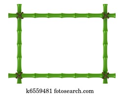 bamboo frame bamboo frame
