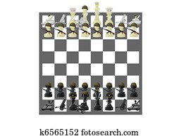 チェス駒 イラスト K Fotosearch