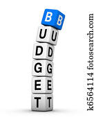 budget, sammenbrud