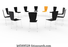 Chairs in a circle Chairs in a circle