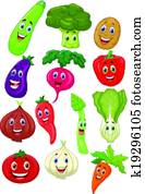 Cute vegetable cartoon character Cute vegetable cartoon character
