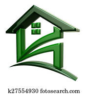 Green House for sale logo Green House for sale logo