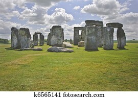 Stonehenge is aligned with the midsummer sunrise and midwinter sunset in England to celebrate the solstice. 