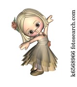 Toon Ballerina - 1 Toon Ballerina - 1