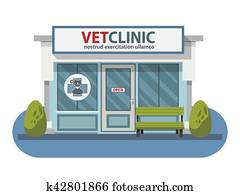 Pet Hospital Clip Art | Our Top 1000+ Pet Hospital Vectors | Fotosearch