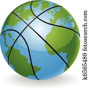 welt globus, basketball ball, begriff welt globus, basketball ball, begriff