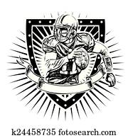 american football shield american football shield