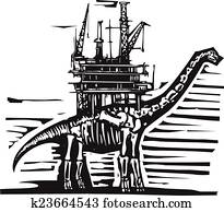 Brontosaurus Oil Rig Brontosaurus Oil Rig