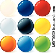 Colorful Rainbow Balls