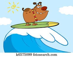Happy Dog Surfing Happy Dog Surfing