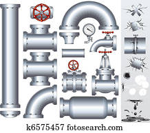 industrial, canalização