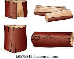 vektor, holz vektor, holz