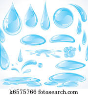 Water design drops Water design drops