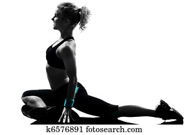 woman workout fitness posture woman workout fitness posture