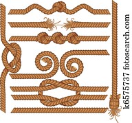 חבל, גבולות