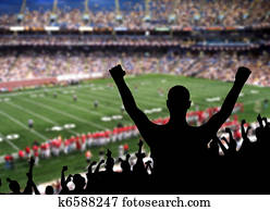 Football Fan Celebration Football Fan Celebration