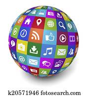 Internet And Web Social Media Concept Internet And Web Social Media Concept