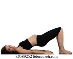 Pregnant Woman workout exercise