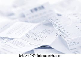 Sales receipts Sales receipts