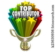 Top Contributor Trophy Recognition Contribution Effort Help Supp Top Contributor Trophy Recognition Contribution Effort Help Supp