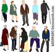 vieux gens, ensemble, no.1.