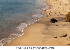 vista, de, sines, portugal