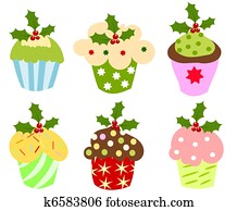 weihnachten, cupcakes weihnachten, cupcakes