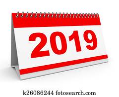 Calendar 2019. Calendar 2019.