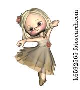 Toon Ballerina - 1 Toon Ballerina - 1