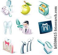 Vector cartoon style icon set. P.31 Vector cartoon style icon set. P.31