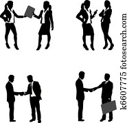 business people business people