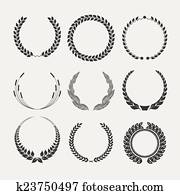 laurel wreath laurel wreath