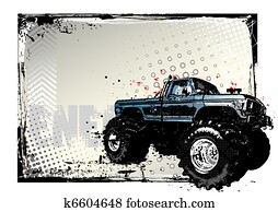 monster truck poster monster truck poster