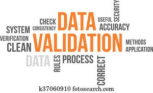 palabra, nube, -, datos, validación