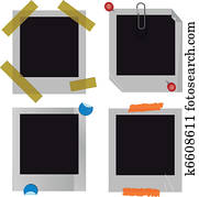 Polaroid picture frame set Polaroid picture frame set