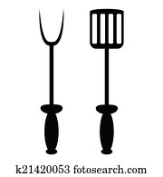 spade and fork for grill spade and fork for grill