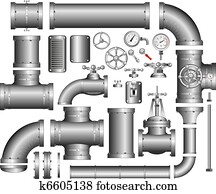 קו צינורות, קבע